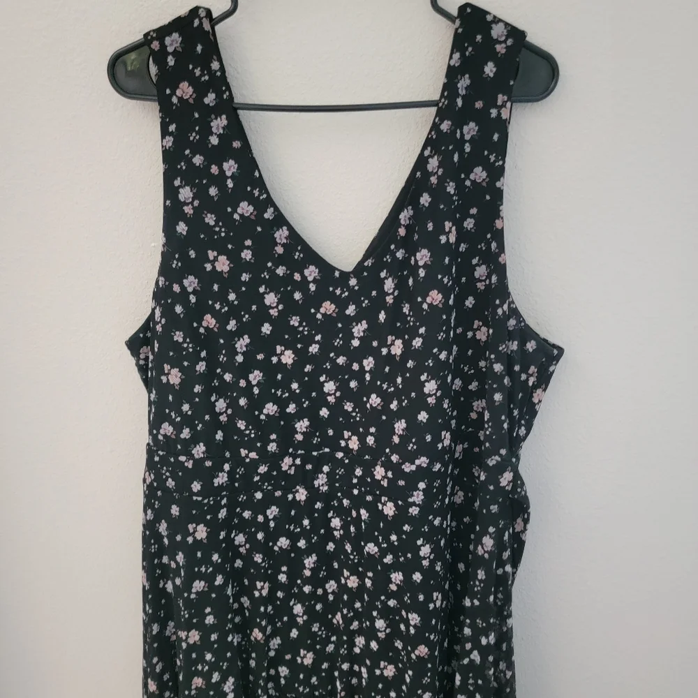 Torrid Flowy Floral Mesh Maxi Dress - Picture 6 of 8